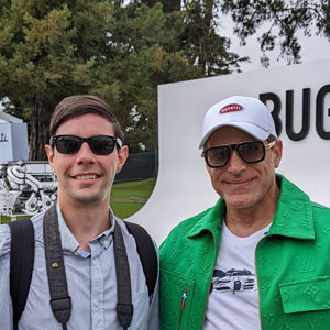 Trevor with Manny Khoshbin