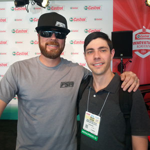 Meeting Mike Finnegan from Motor Trend at SEMA 2016