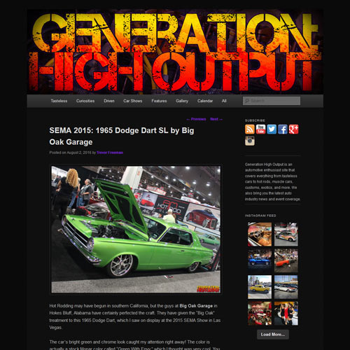 Generation High Output